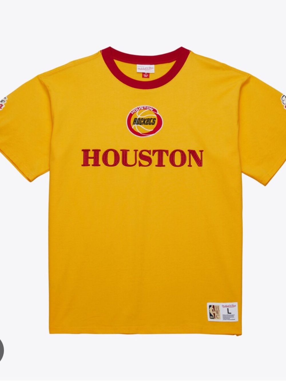 Mitchell & Ness Houston Rockets Back To Back T-Shirt.